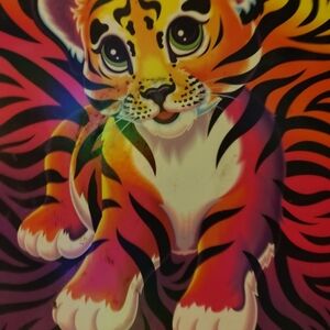 Morphe Lisa Frank Sold Out Pallette Colorful Tiger Art Print
